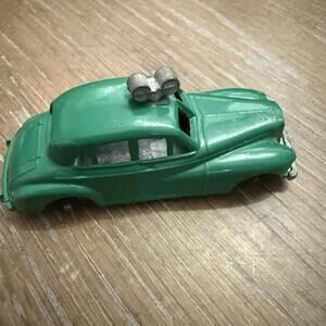Vintage Budgie Model Green Police Diecast Car